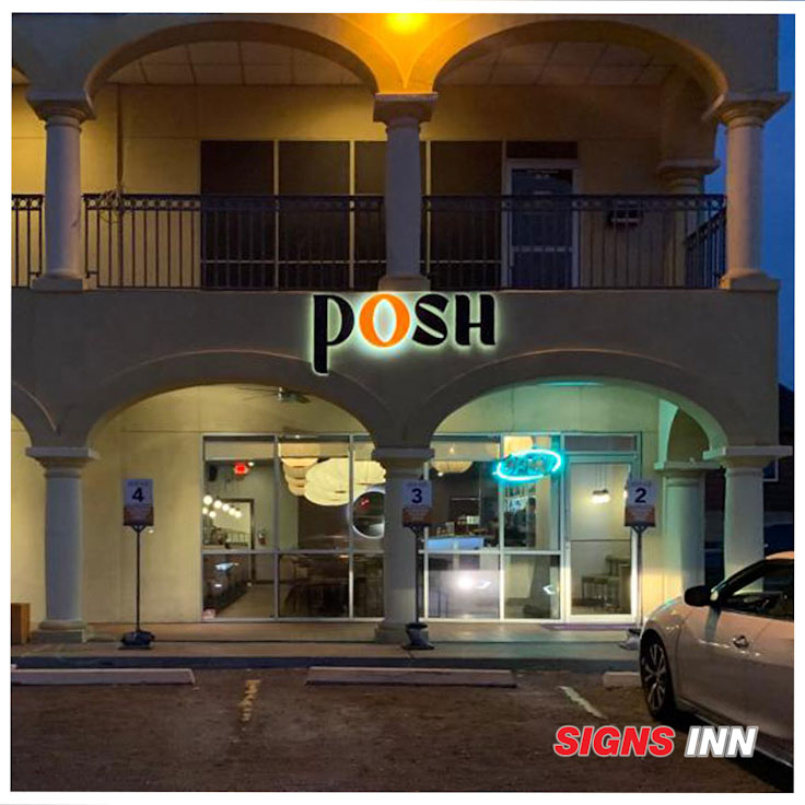 Reverse Channel Letters